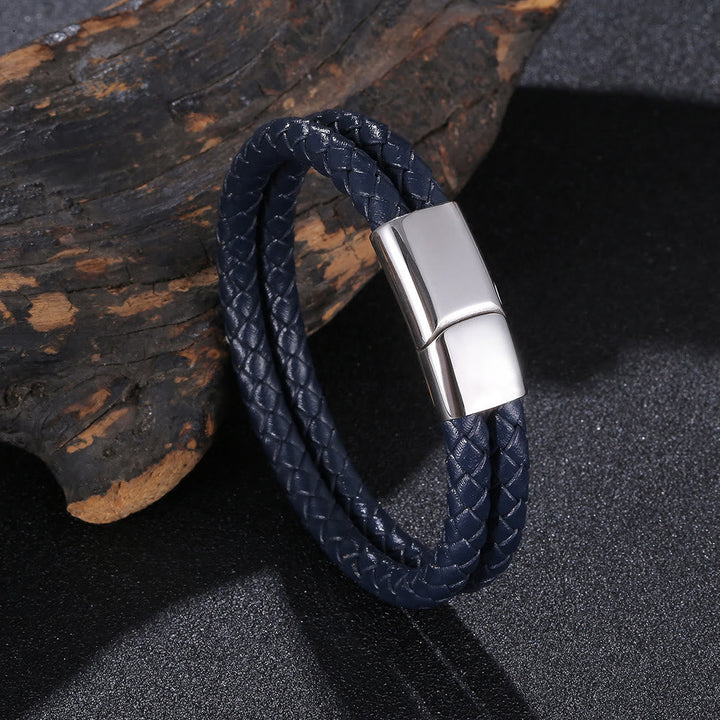 Double Layered Braided Bracelet