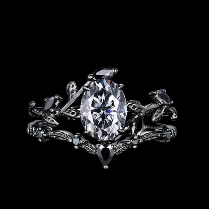 WorldNorse Valkyrie's Radiance Moissanite Ring