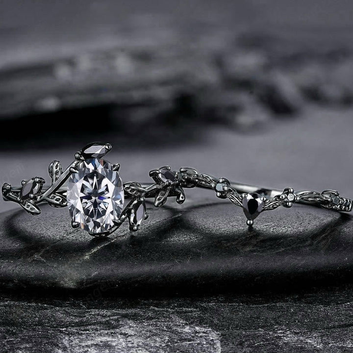 WorldNorse Valkyrie's Radiance Moissanite Ring