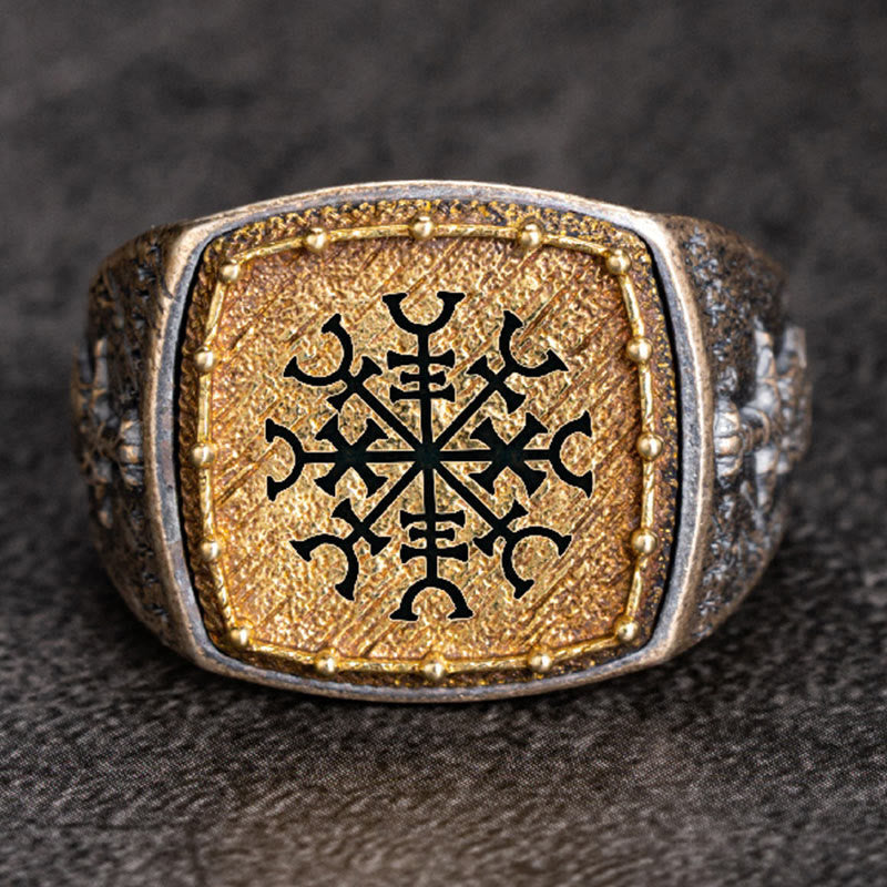 Handcrafted 925 Silver Celtic Cross Mjolnir Ring
