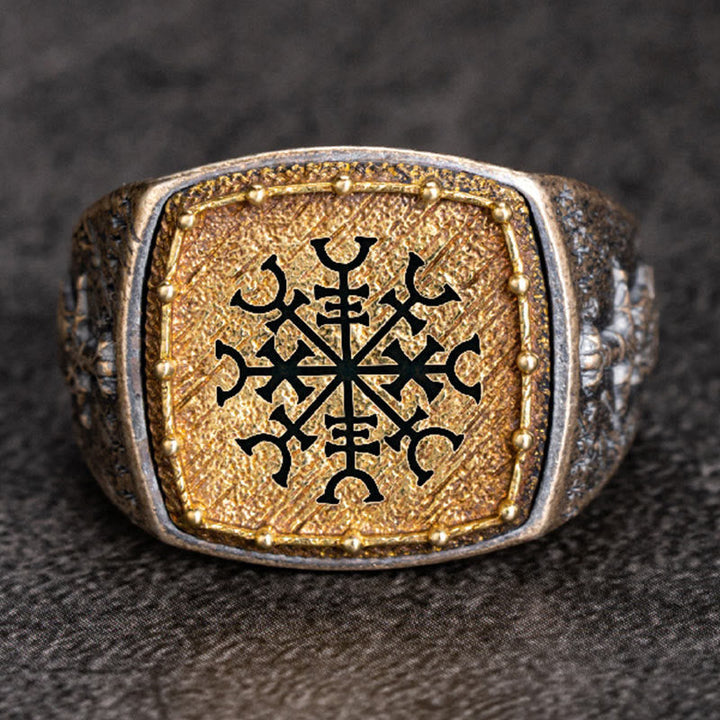 Handcrafted 925 Silver Celtic Cross Mjolnir Ring
