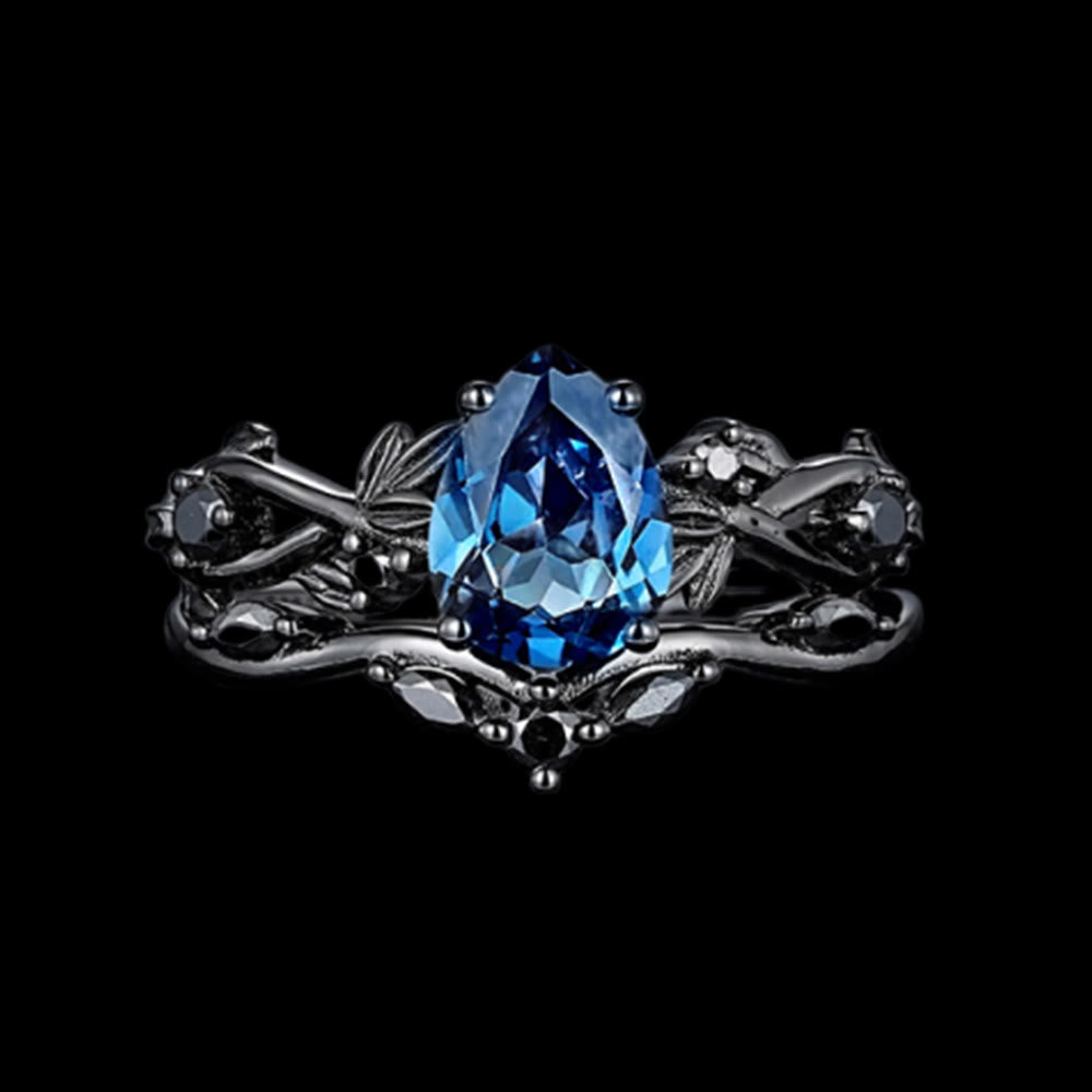 WorldNorse Drop Of Yggdrasil Two Piece Ring Set
