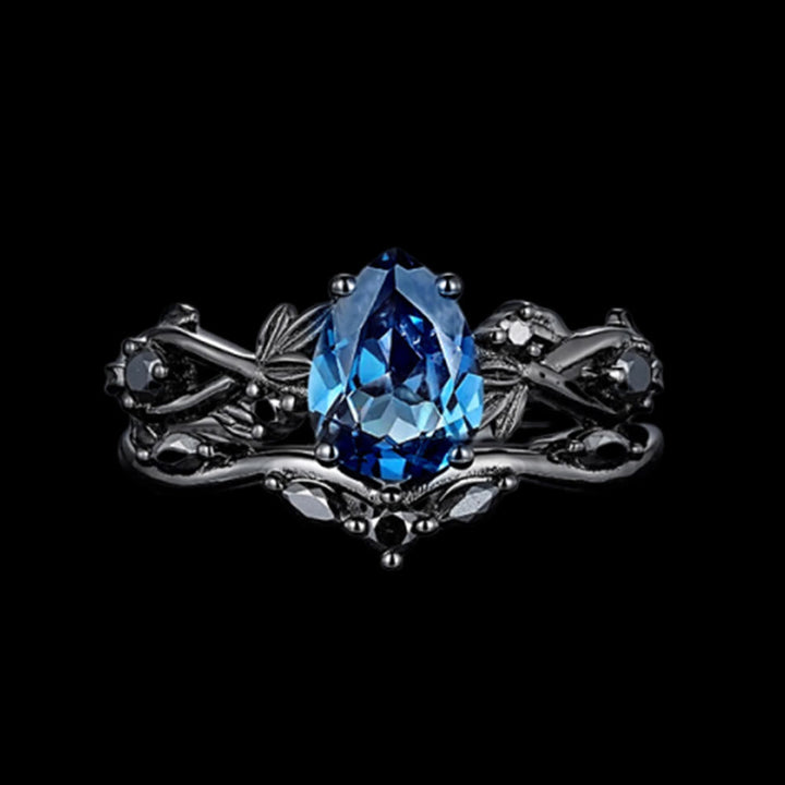 WorldNorse Drop Of Yggdrasil Two Piece Ring Set