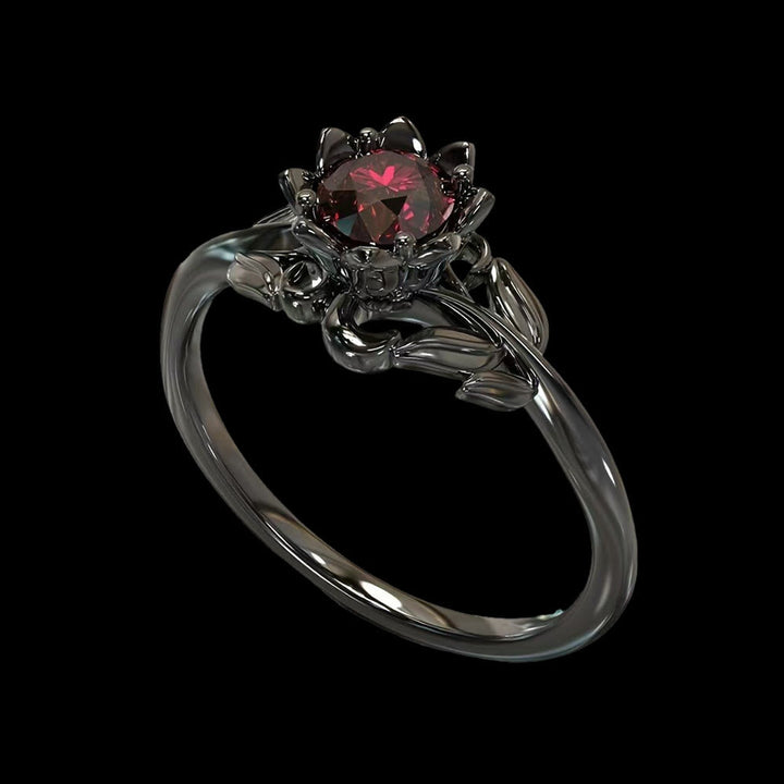 WorldNorse Aurora Flower Knot Ring