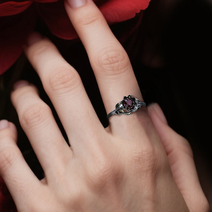 WorldNorse Aurora Flower Knot Ring