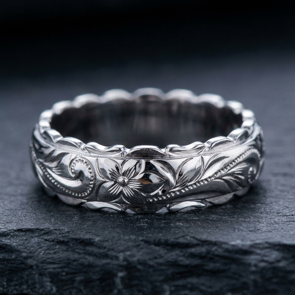GLORIA'S GARDEN BAND RING