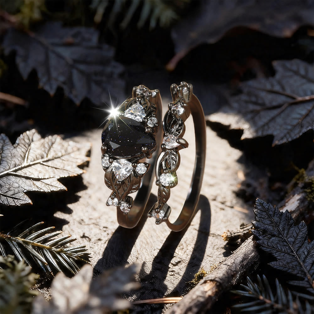 Dark Forest Ring Set