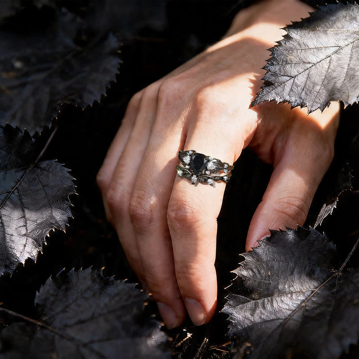 Dark Forest Ring Set