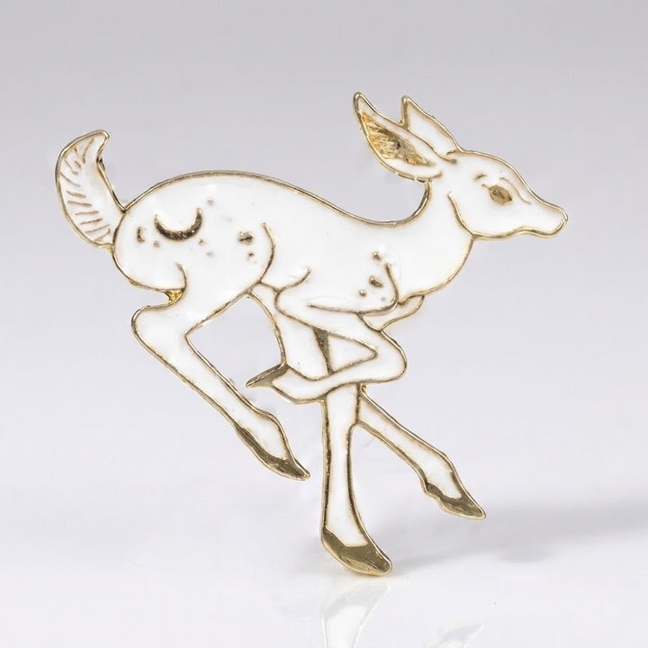DEER BROOCH