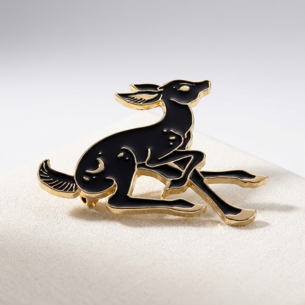 DEER BROOCH