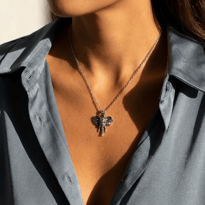 Savanna Elephant Necklace