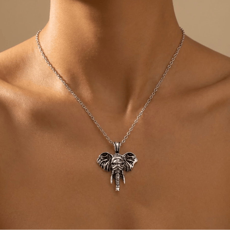 Savanna Elephant Necklace
