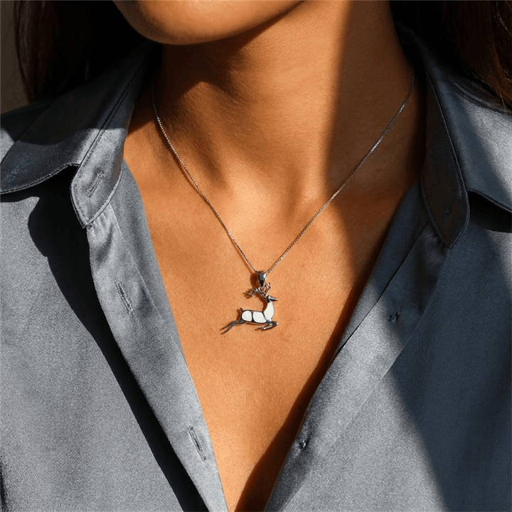 Arctic Deer Necklace