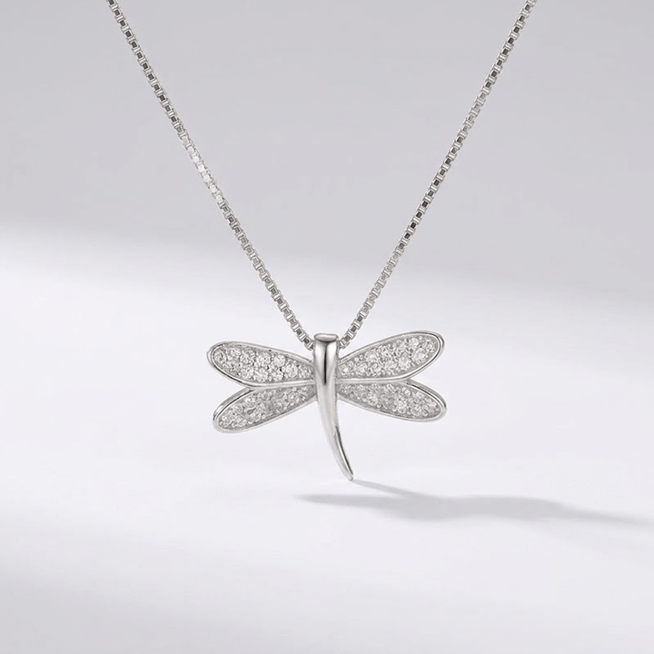 Wild Dragonfly Necklace