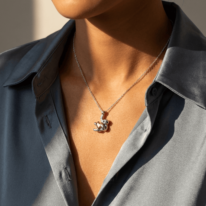 Hanging Sloth Necklace