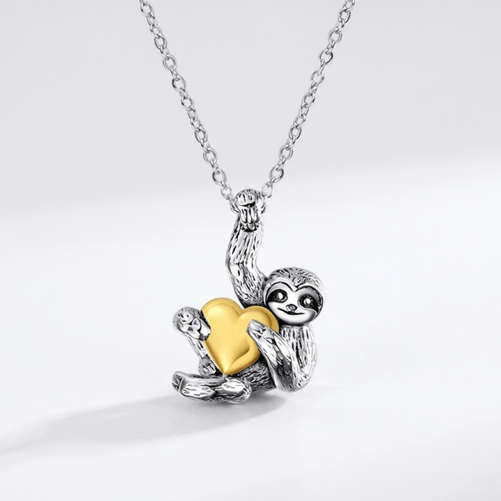 Hanging Sloth Necklace