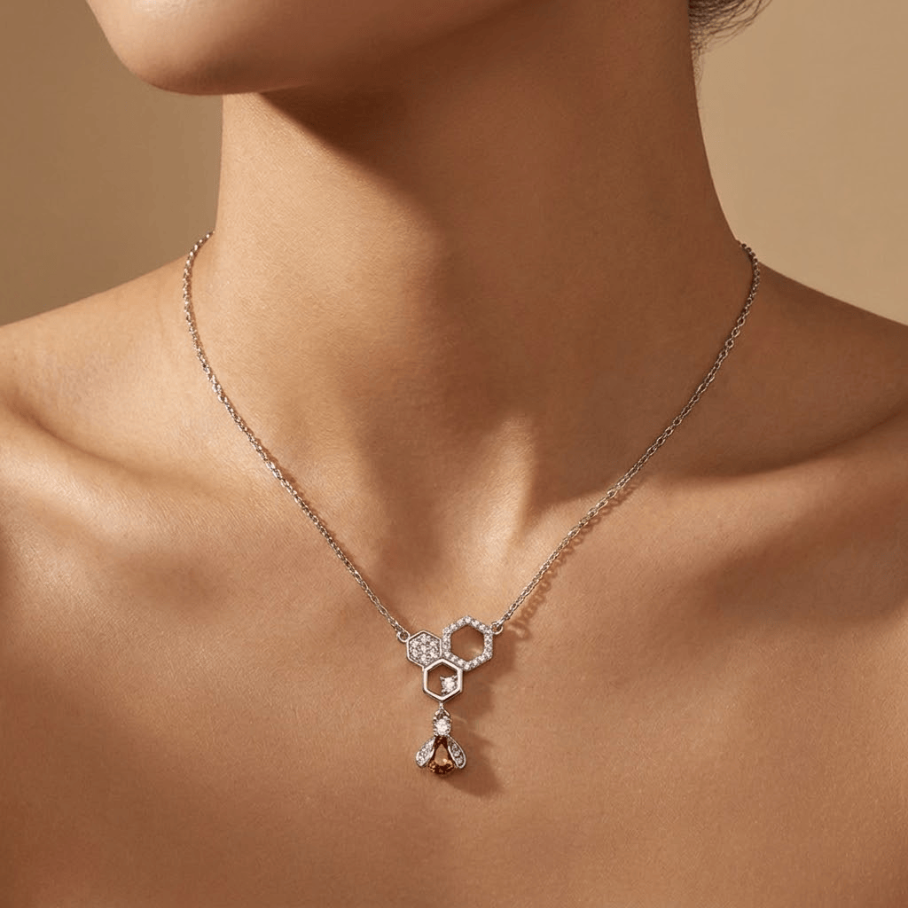 Honey Bee Necklace