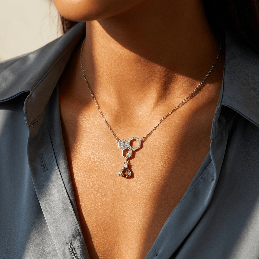 Honey Bee Necklace