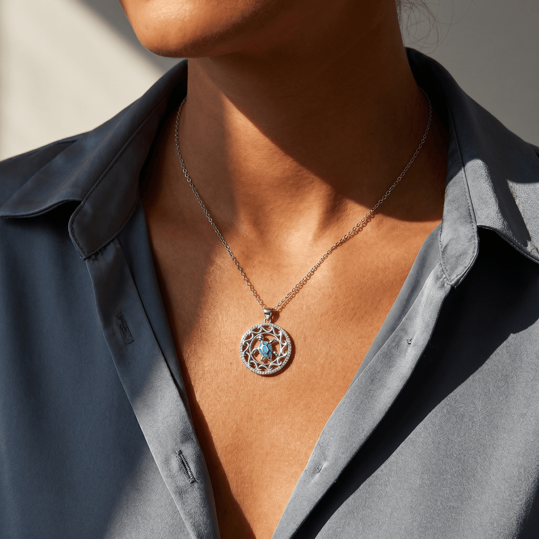 Tidekeeper Turtle Necklace