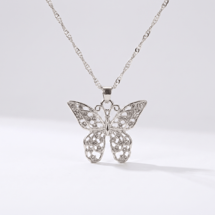 Butterfly Spark Necklace