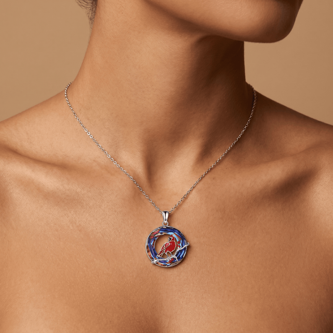 Wild Cardinal Necklace