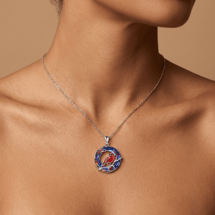 Wild Cardinal Necklace