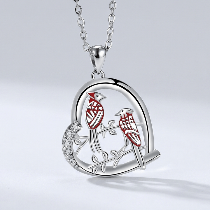 Twin Birds Necklace