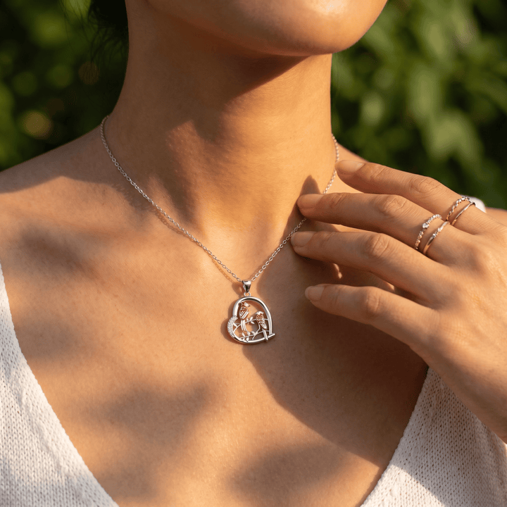 Twin Birds Necklace