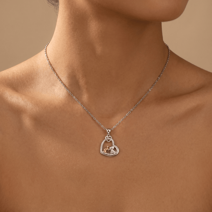 Elephant Heart Necklace