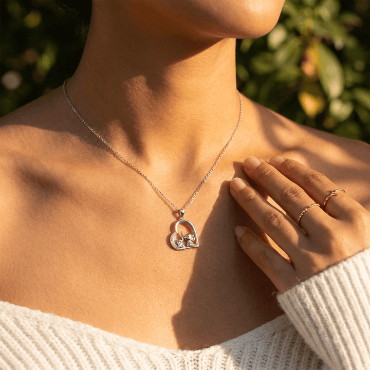 Motherly Love Elephant Necklace