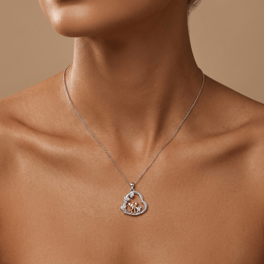 Mama's Path Elephant Necklace
