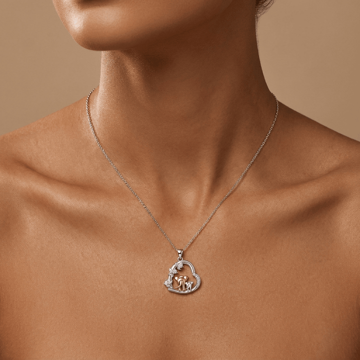 Mama's Path Elephant Necklace