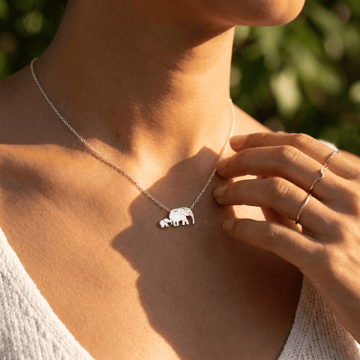 Follow My Lead Elephant Necklace