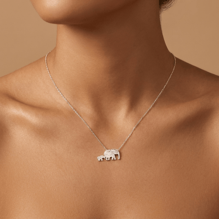 Follow My Lead Elephant Necklace
