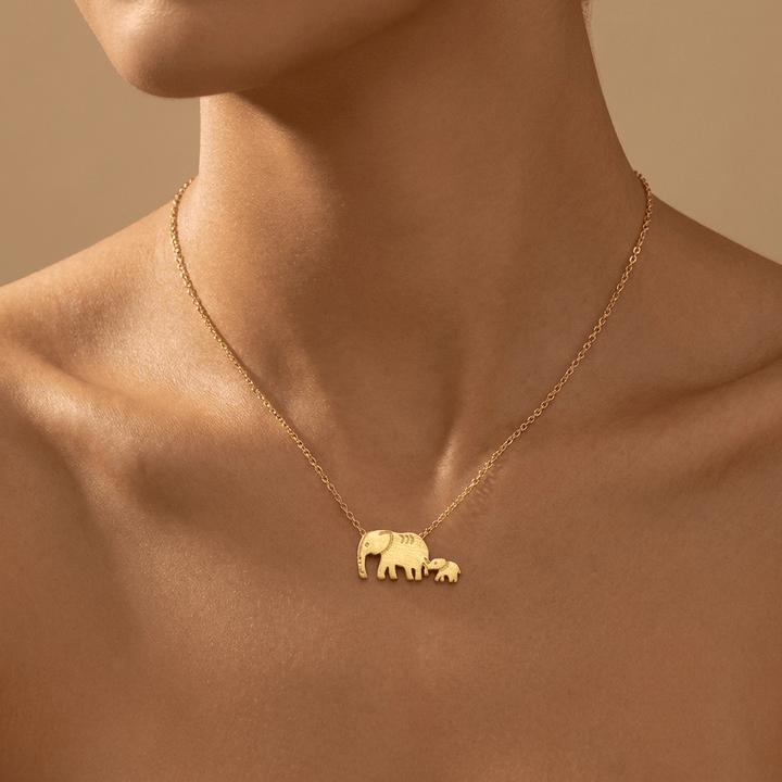 Follow My Lead Elephant Necklace