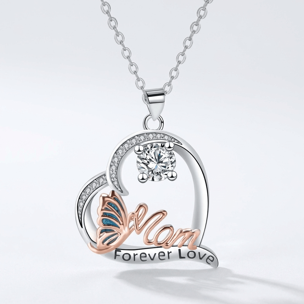 Mother's Love Butterfly Necklace