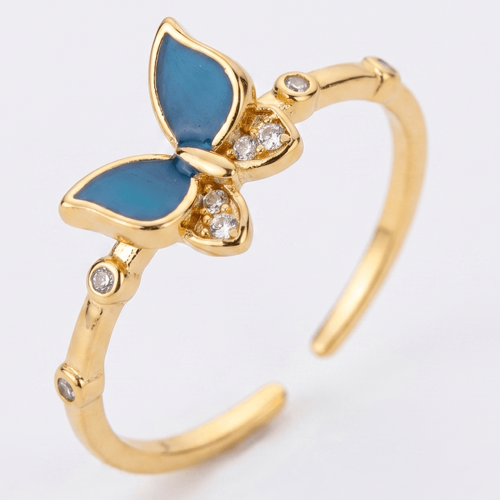 Wanderlust Butterfly Ring - (ADJUSTABLE)