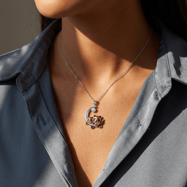 Always Together Panda Necklace