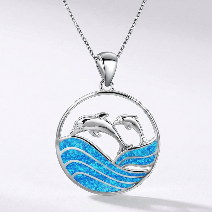 Mama Dolphin Necklace