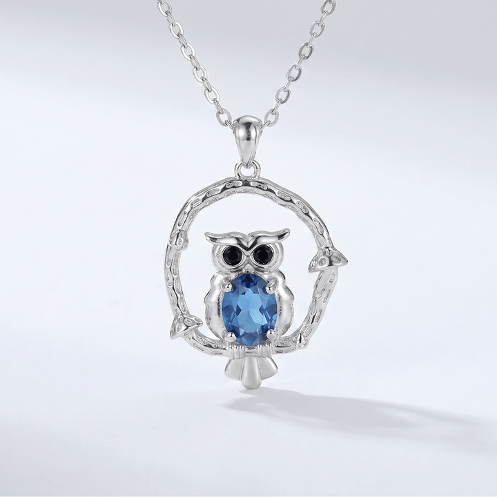 Midnight Owl Necklace