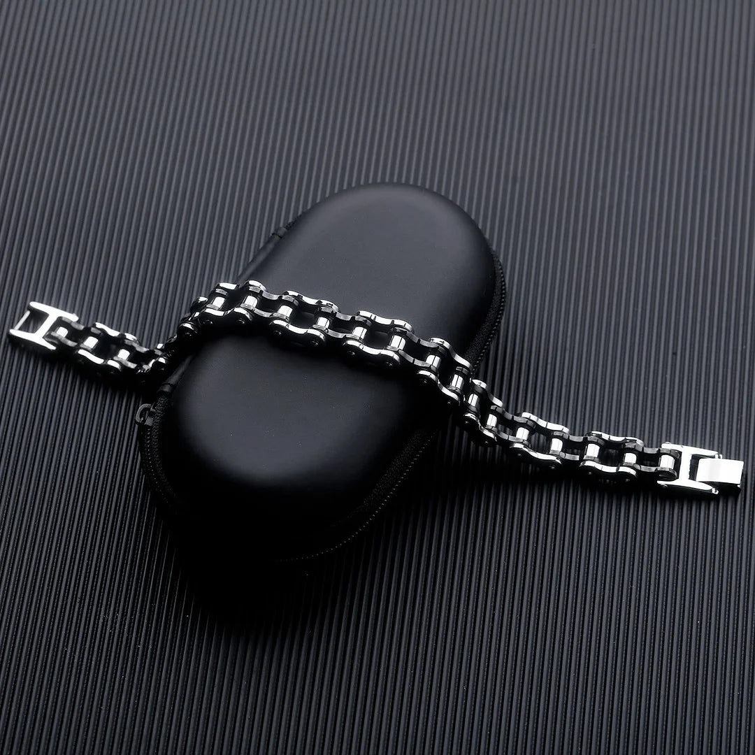 Moto Chain Bike Bracelet