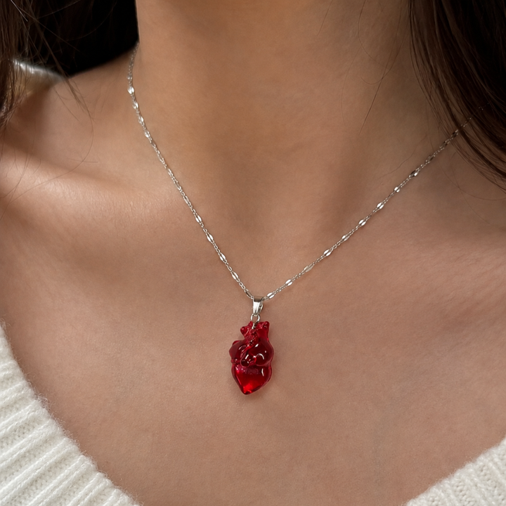 REAL HEART NECKLACE