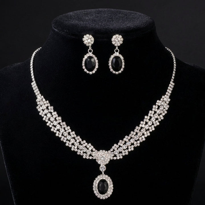Midnight Royale Crystal Jewelry Set