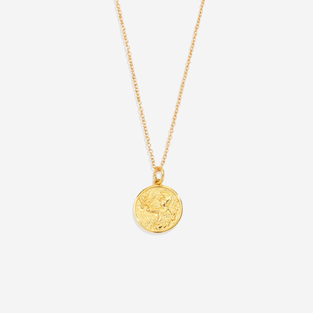 Greek Goddess Pendant Necklace