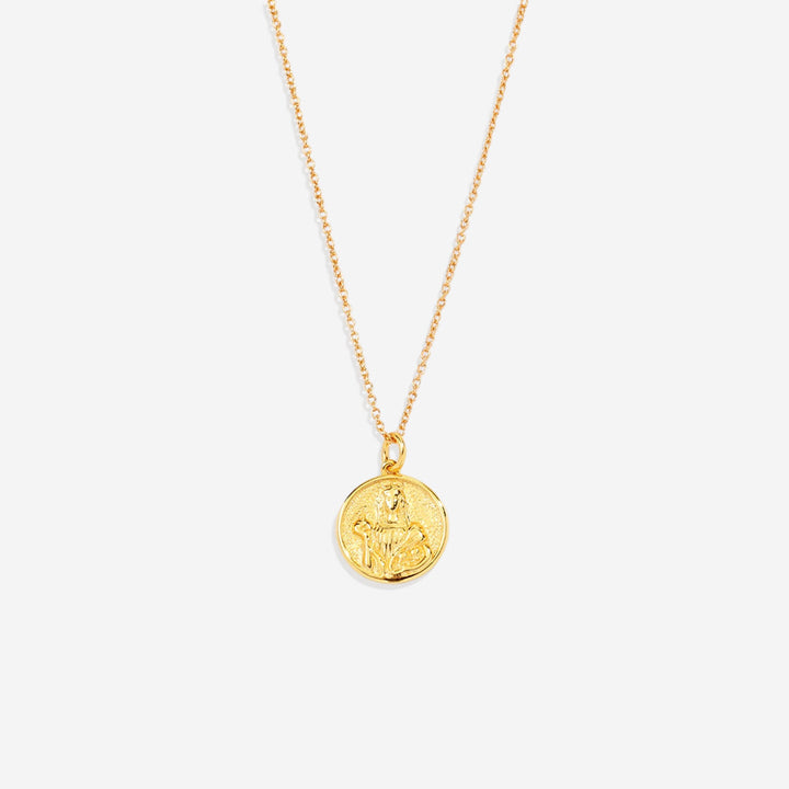 Greek Goddess Pendant Necklace