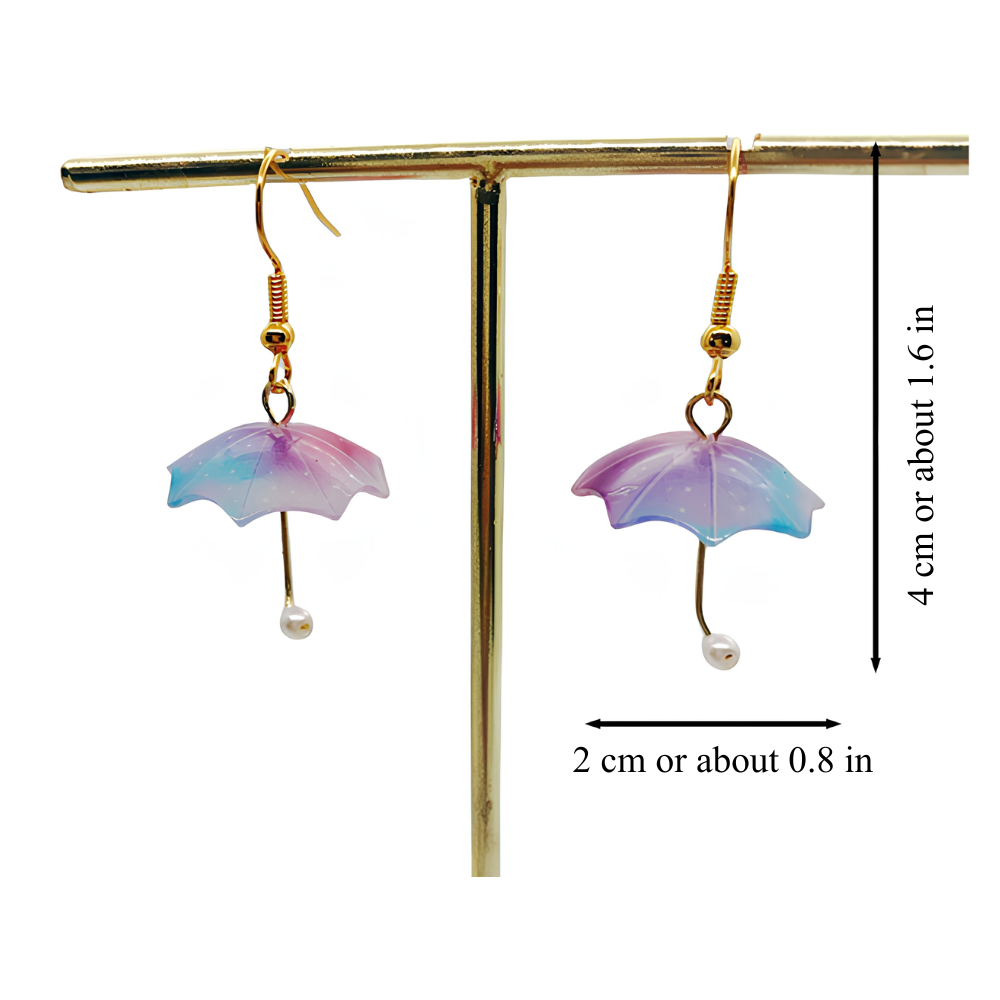UMBRELLA EARRINGS (PAIR)