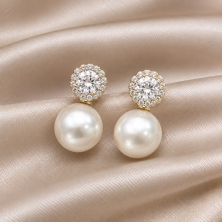 Aubrey | Pearl Luxe Earrings