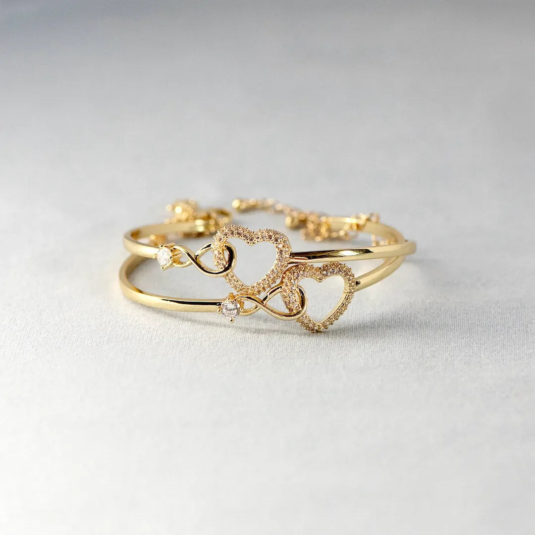 For Love - I Love You Until Infinity Runs Out Bracelet