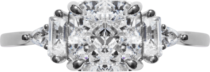 Crushed Ice Square Ring