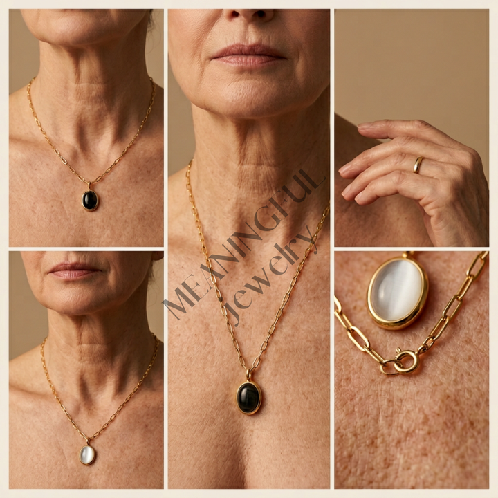 White Opal Necklace
